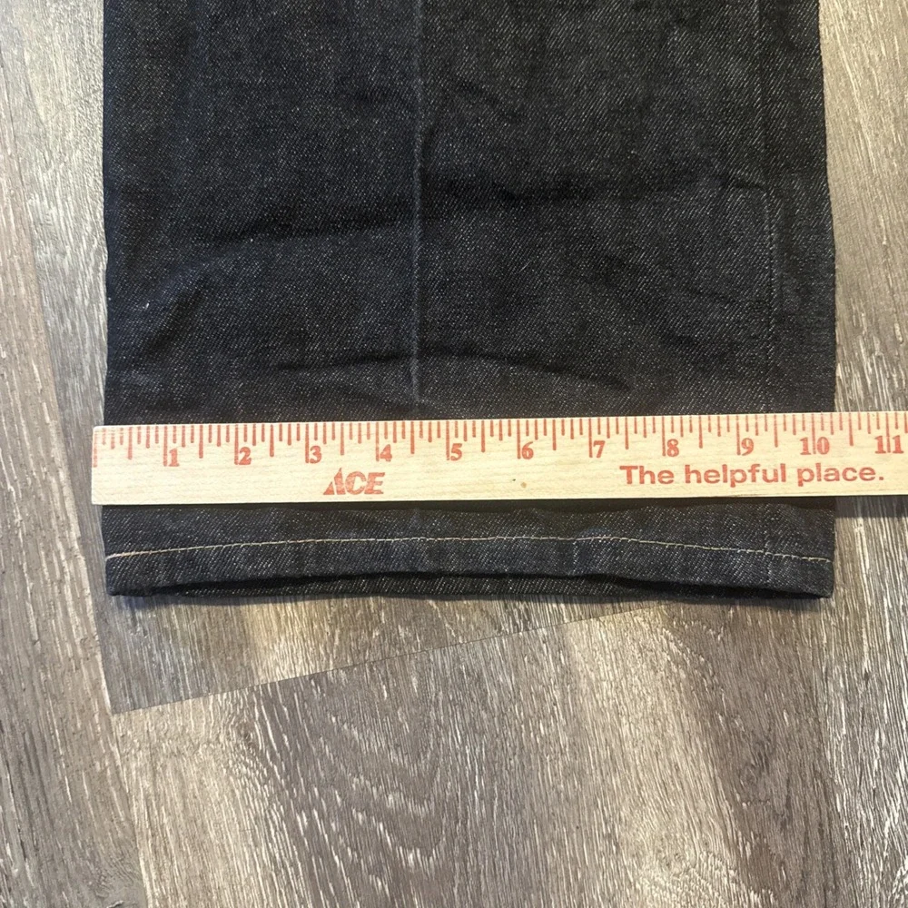 Rockwear Denim Men's 40x32 Black Jeans 100% Cotton Selvedge